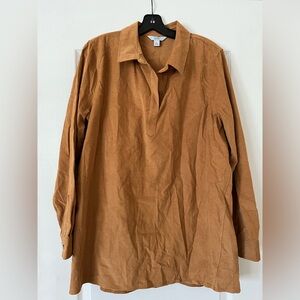 Croft & Borrow Women’s Faux Corduroy Tunic